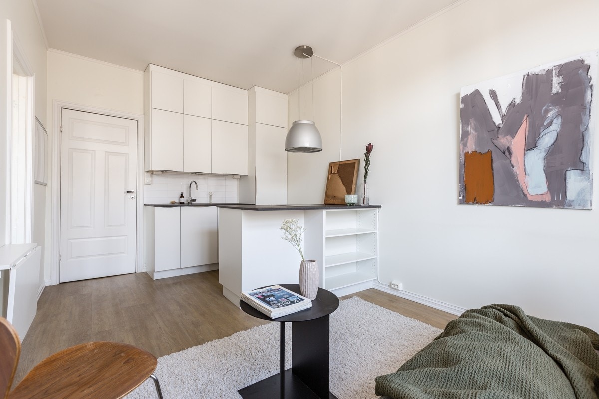 Kjøkken fra 2017 med innredning fra Kvik. Galleribilde