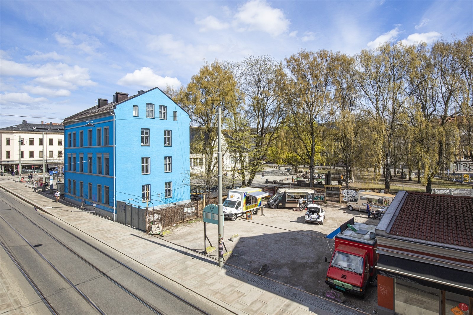 Utsyn fra stue Galleribilde