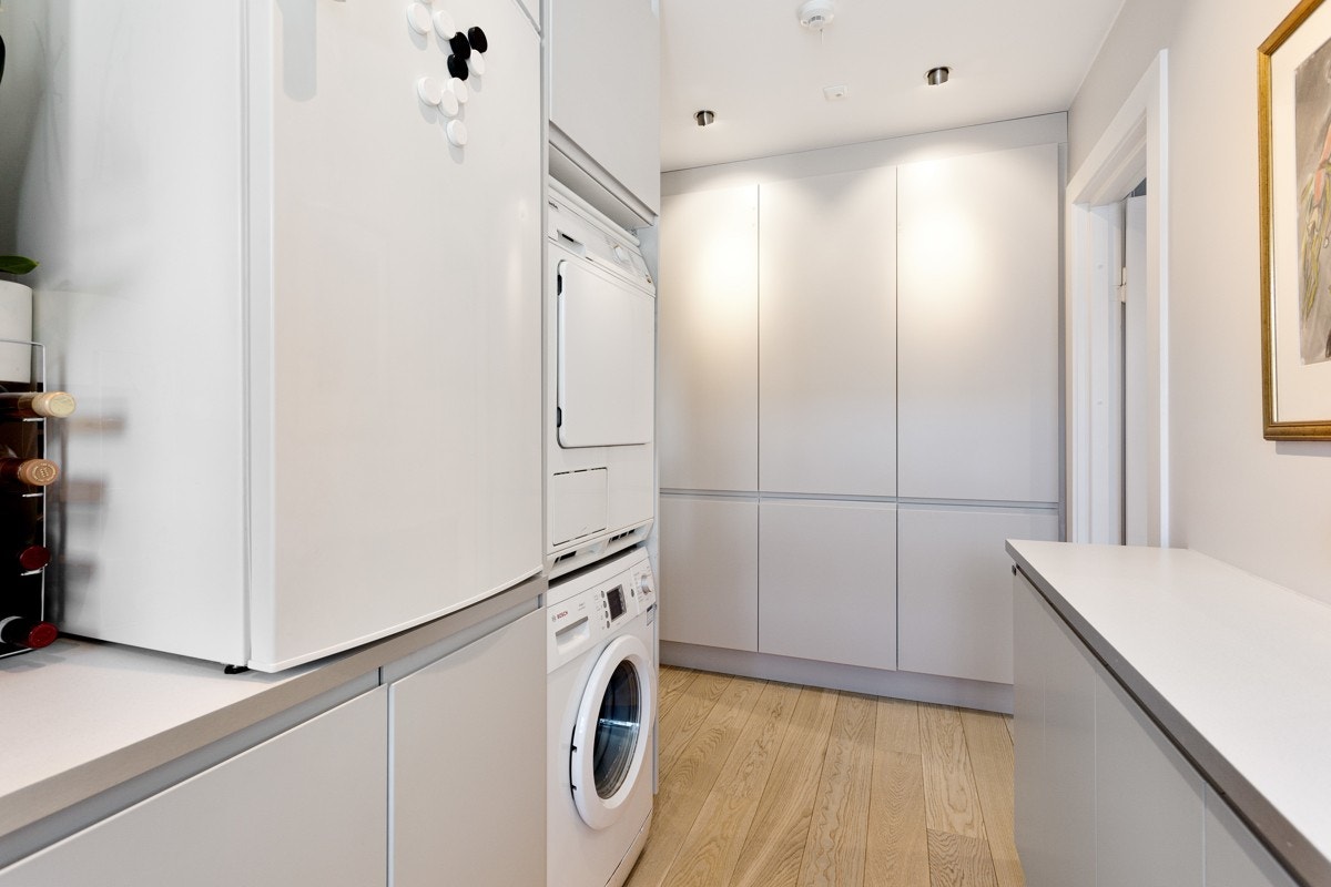 Innredningen er fra Huseby og var ny i 2016 Galleribilde