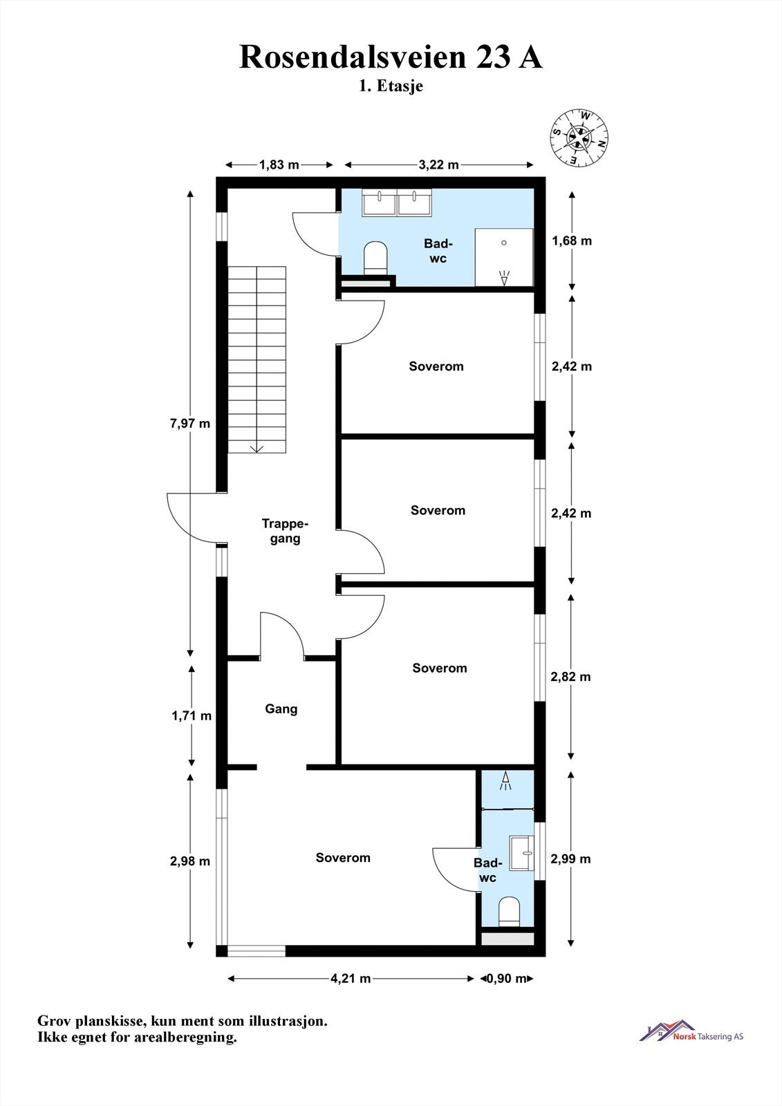 Plantegning - 1. etasje Galleribilde