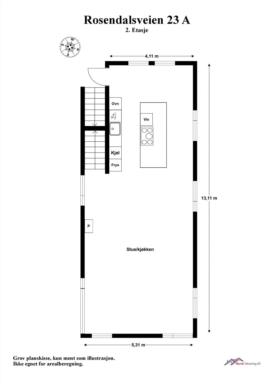 Plantegning - 2. etasje Galleribilde