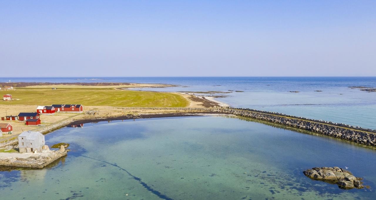 Nærområdet og landskapet sett fra luften. Galleribilde