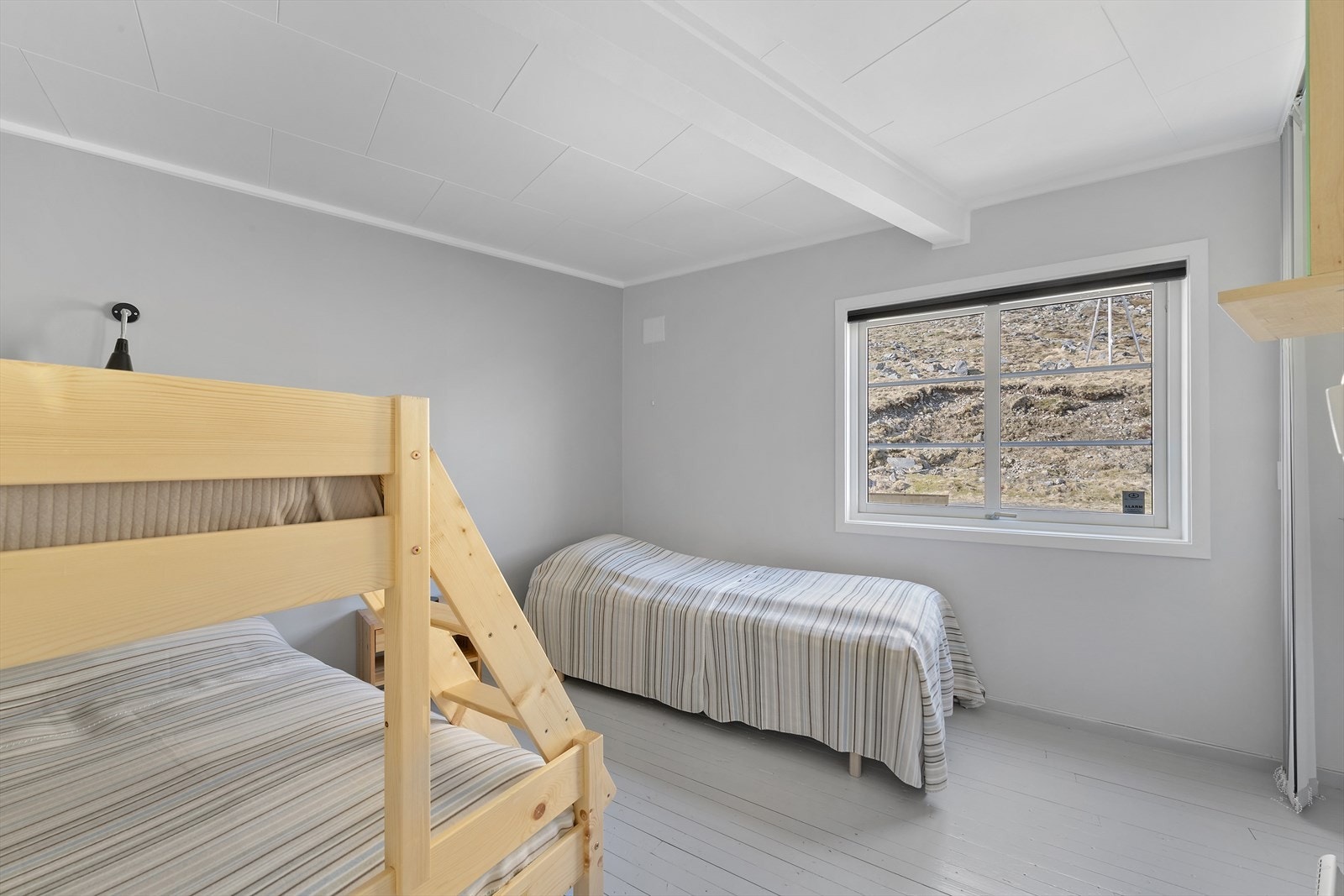 Soverom i leilighet to beliggende i første etasje. Galleribilde