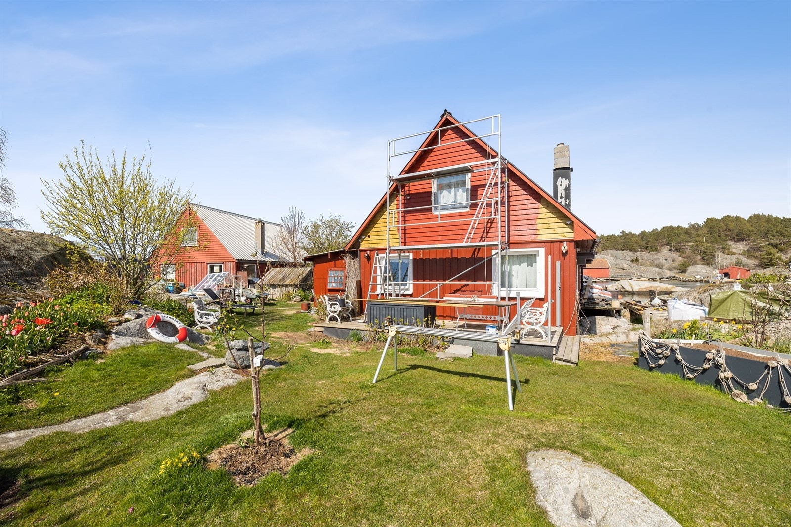 De 2 sjøbuene på Kaninholmen Galleribilde