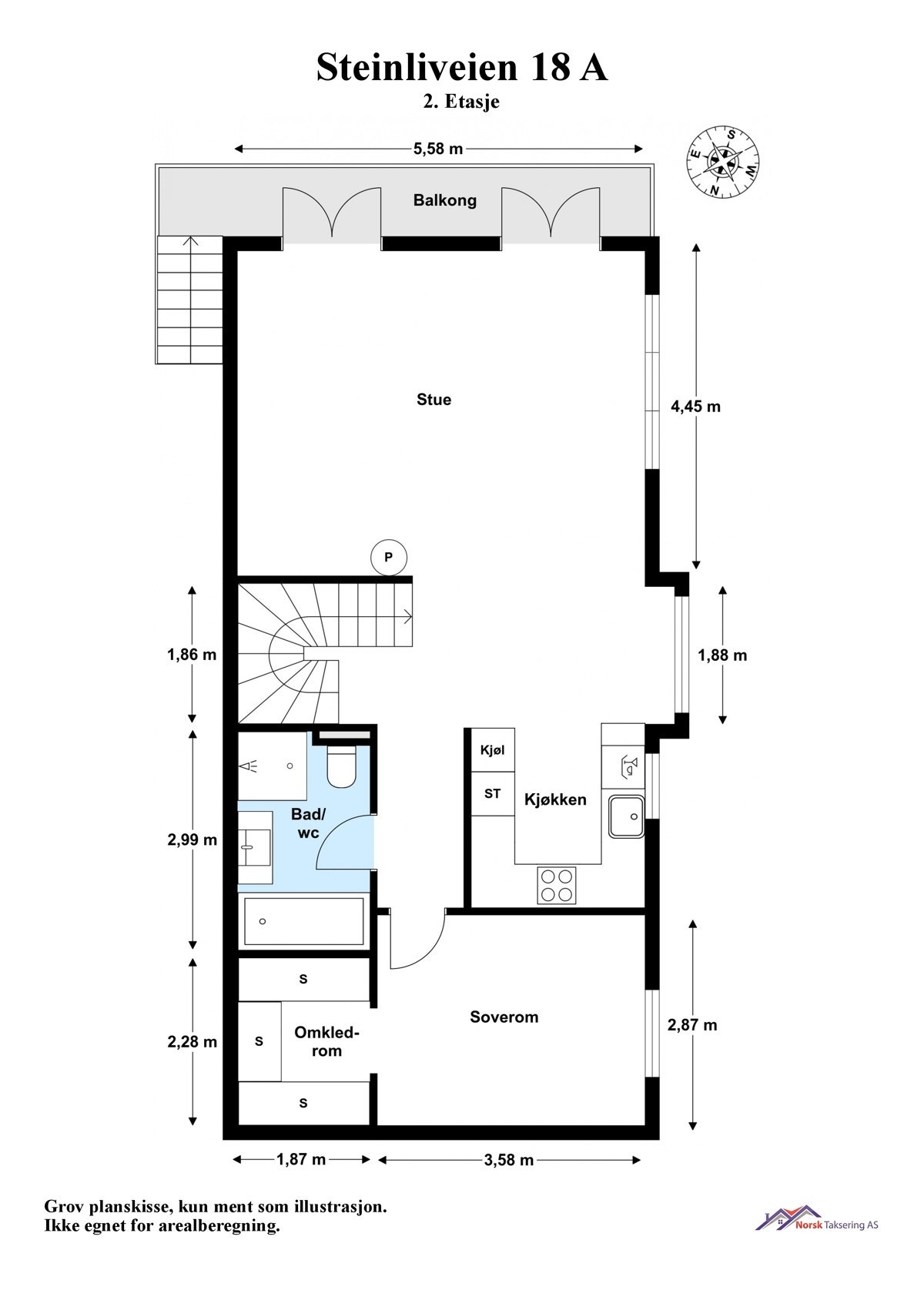 2. etasje Galleribilde