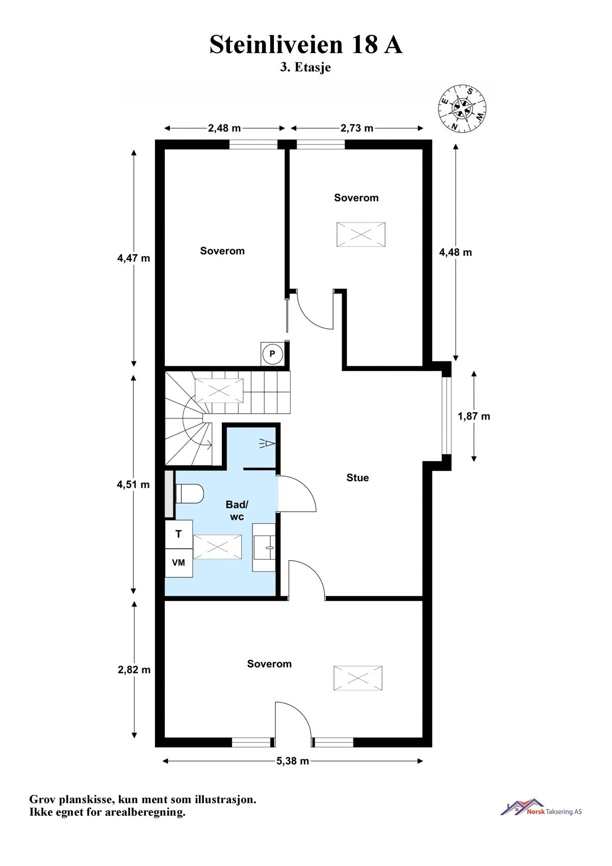 3. etasje Galleribilde