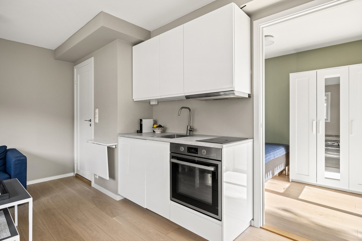 Stue/kjøkken (del av 1.etasje som leies ut) Galleribilde