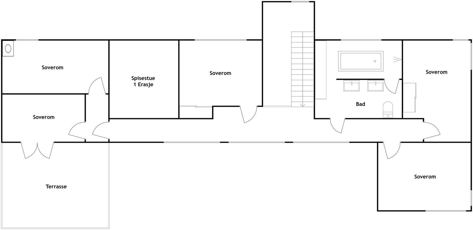 Plantegning - 2. etasje Galleribilde