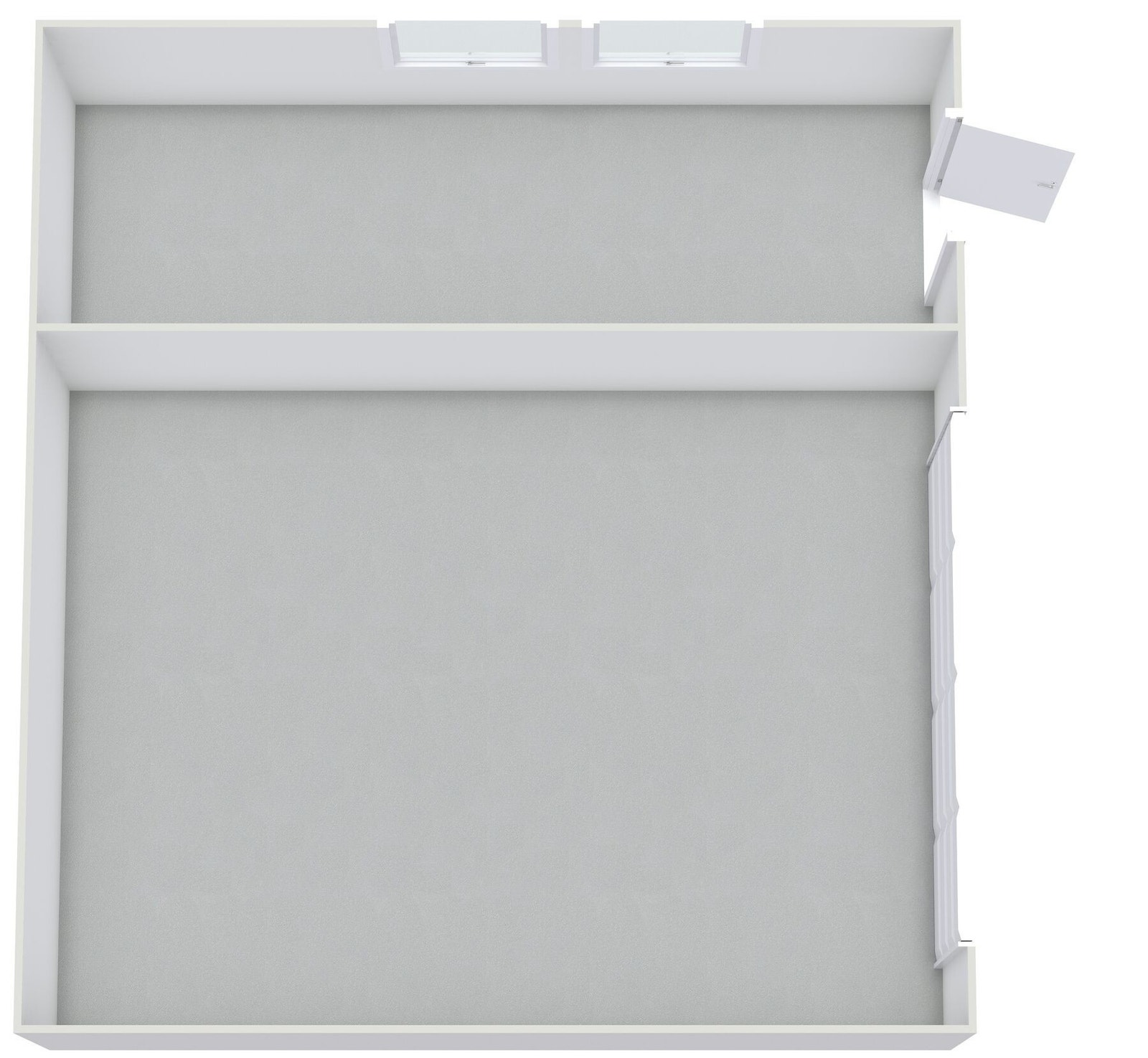 3D-illustrasjon - Garasje Galleribilde