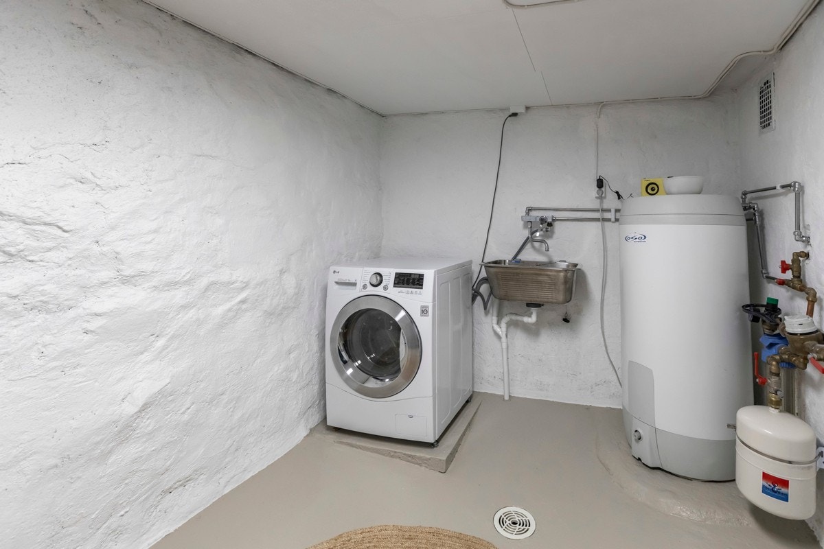 Vaskerommet har god plass. Galleribilde