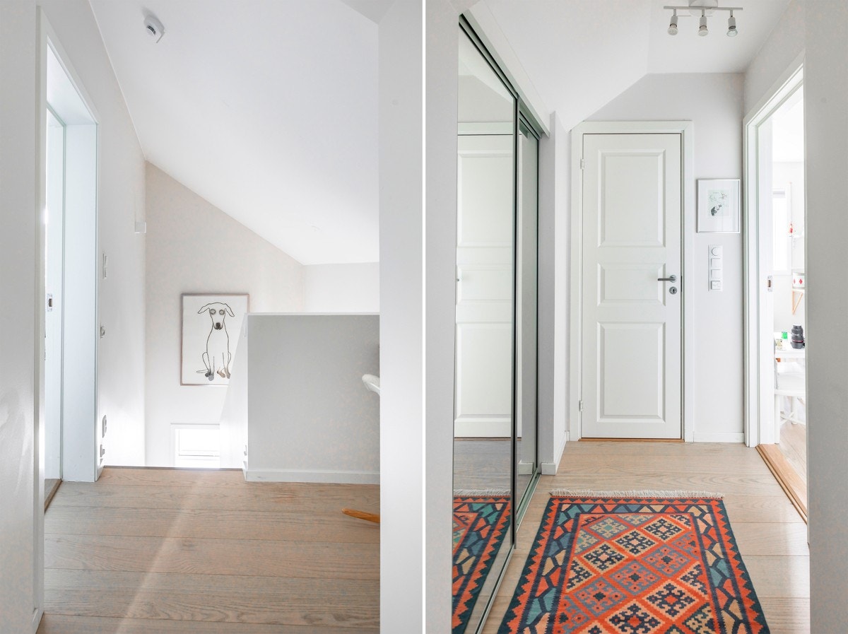 Vel oppe, og som du ser er det fine vinkler og et kult volum i trapperommet. Galleribilde