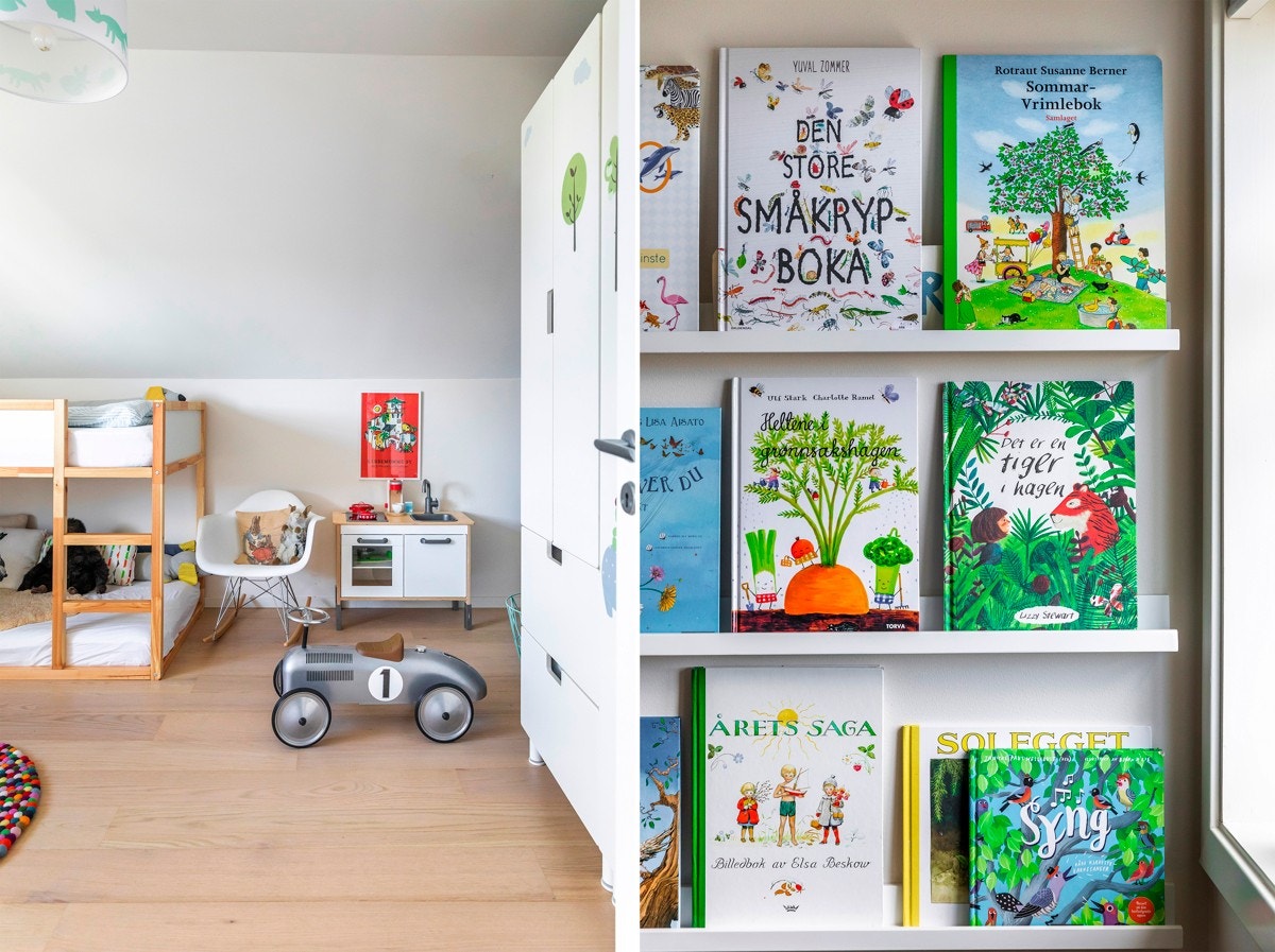 Om noen var i tvil: dette brukes i dag som barnerom. Galleribilde