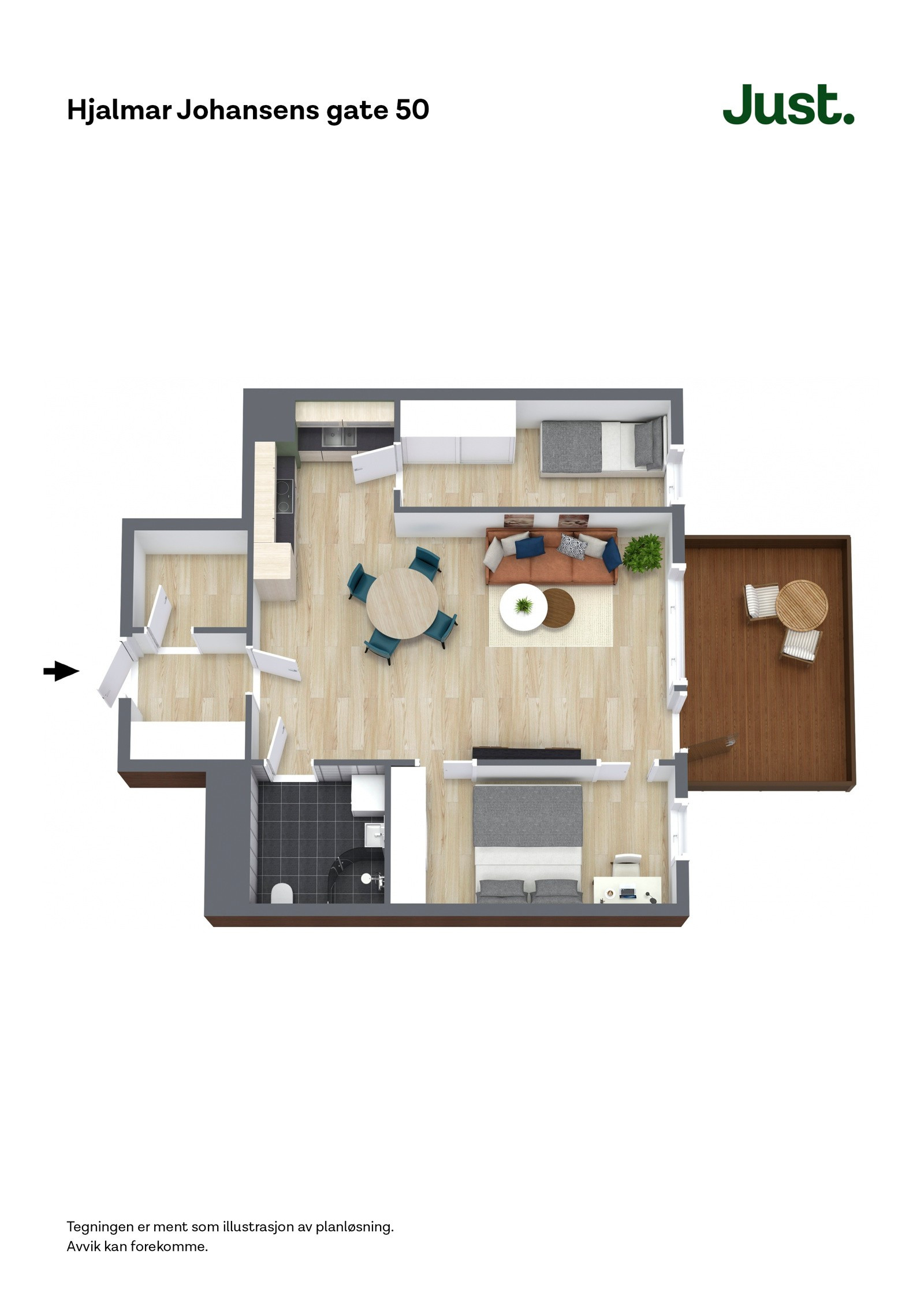 Planskisse 3D