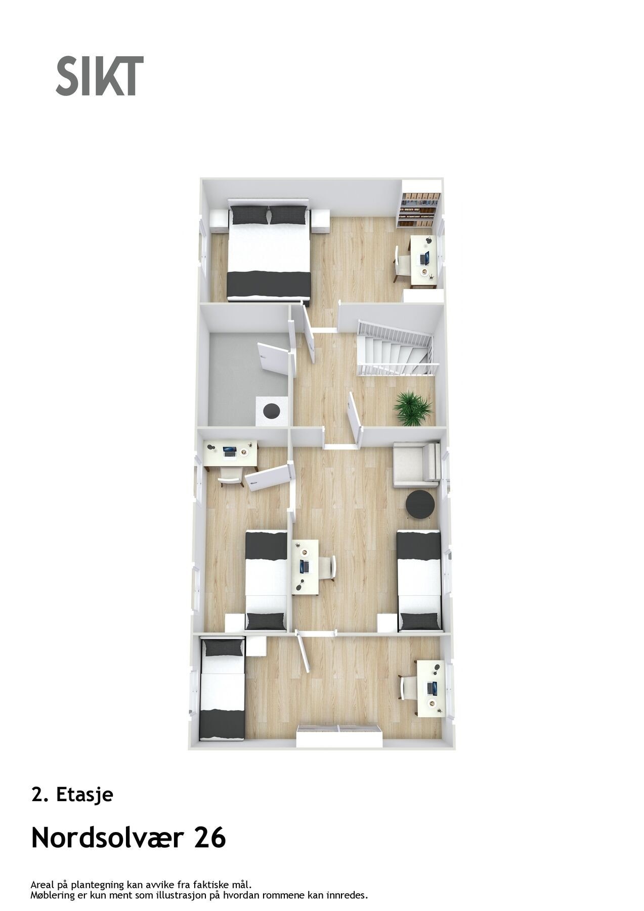 2. etasje. Galleribilde