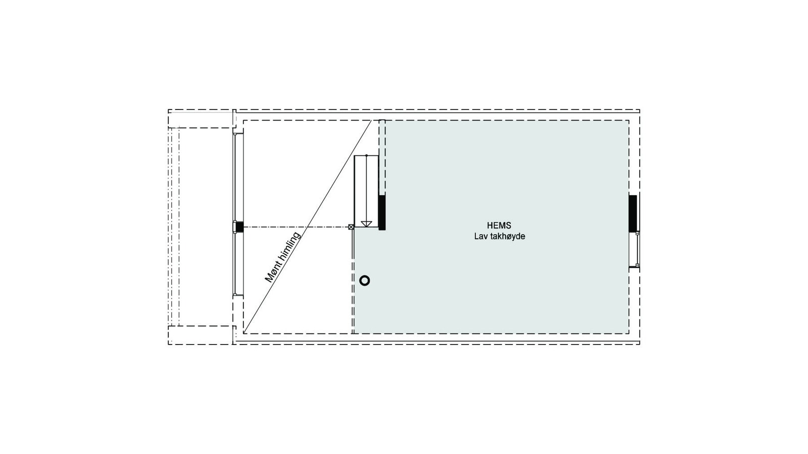 Plantegning hemsplan - Konsept V2 Galleribilde