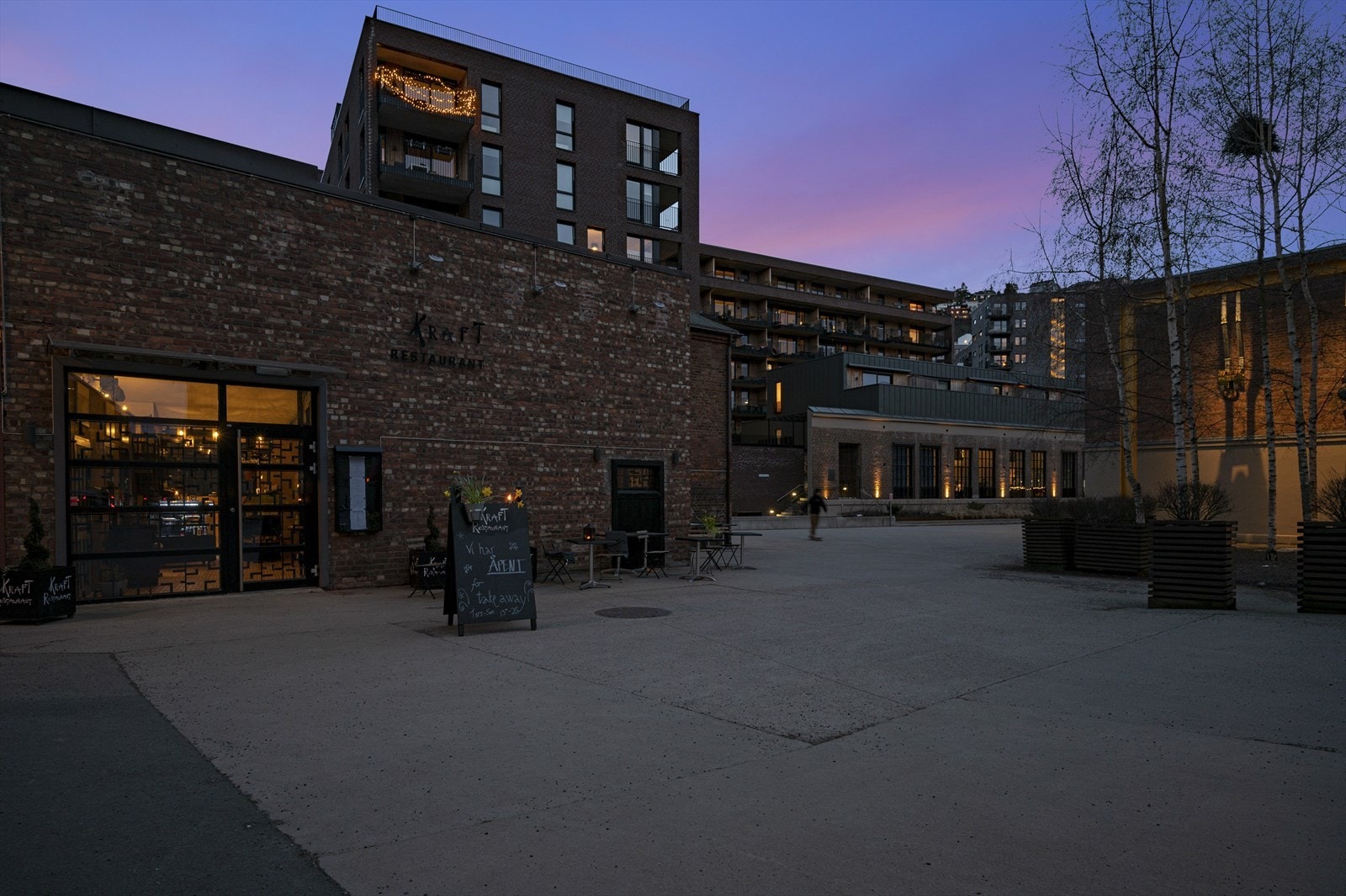 Nyåpnet restaurant i Kværnerbyen Galleribilde