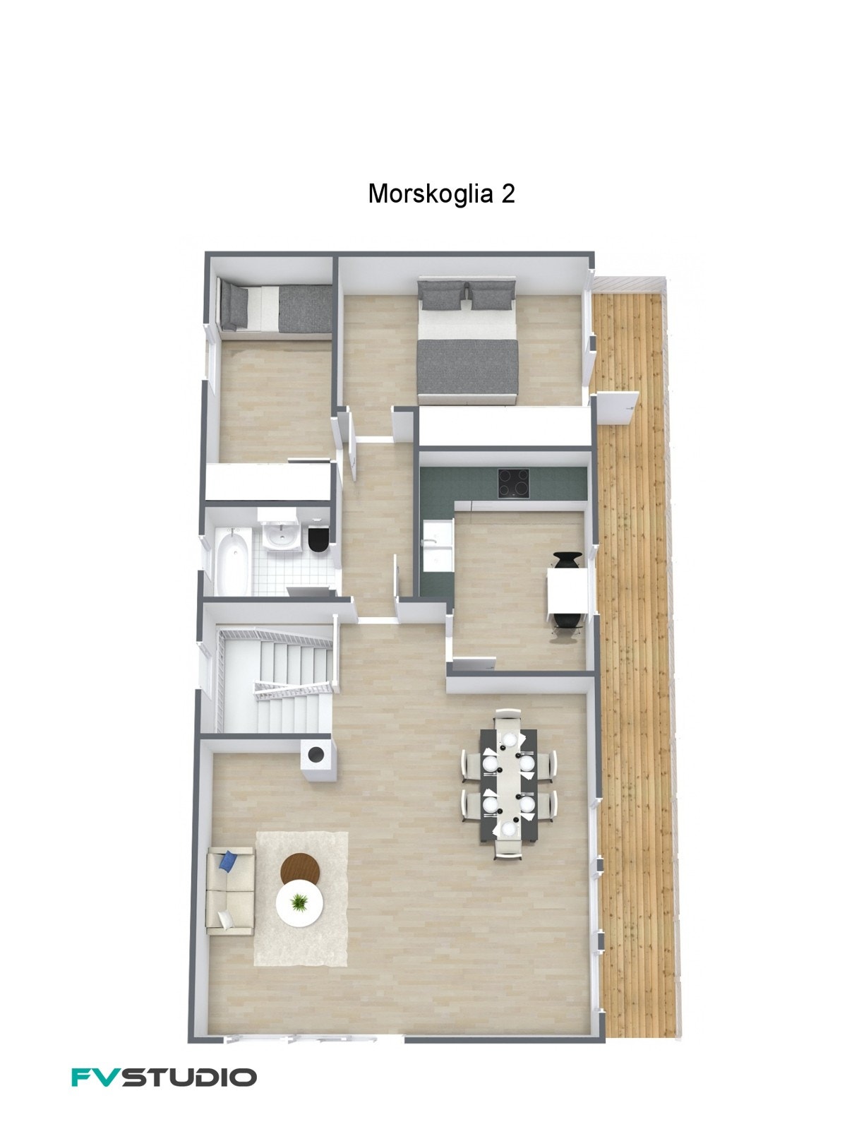 Plantegning 1 etasje Galleribilde