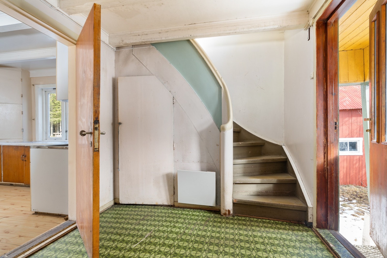 entré/gang med trappeoppgang Galleribilde