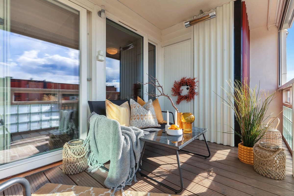 Det er satt inn nye vinduer og balkongdør i 2014. Galleribilde