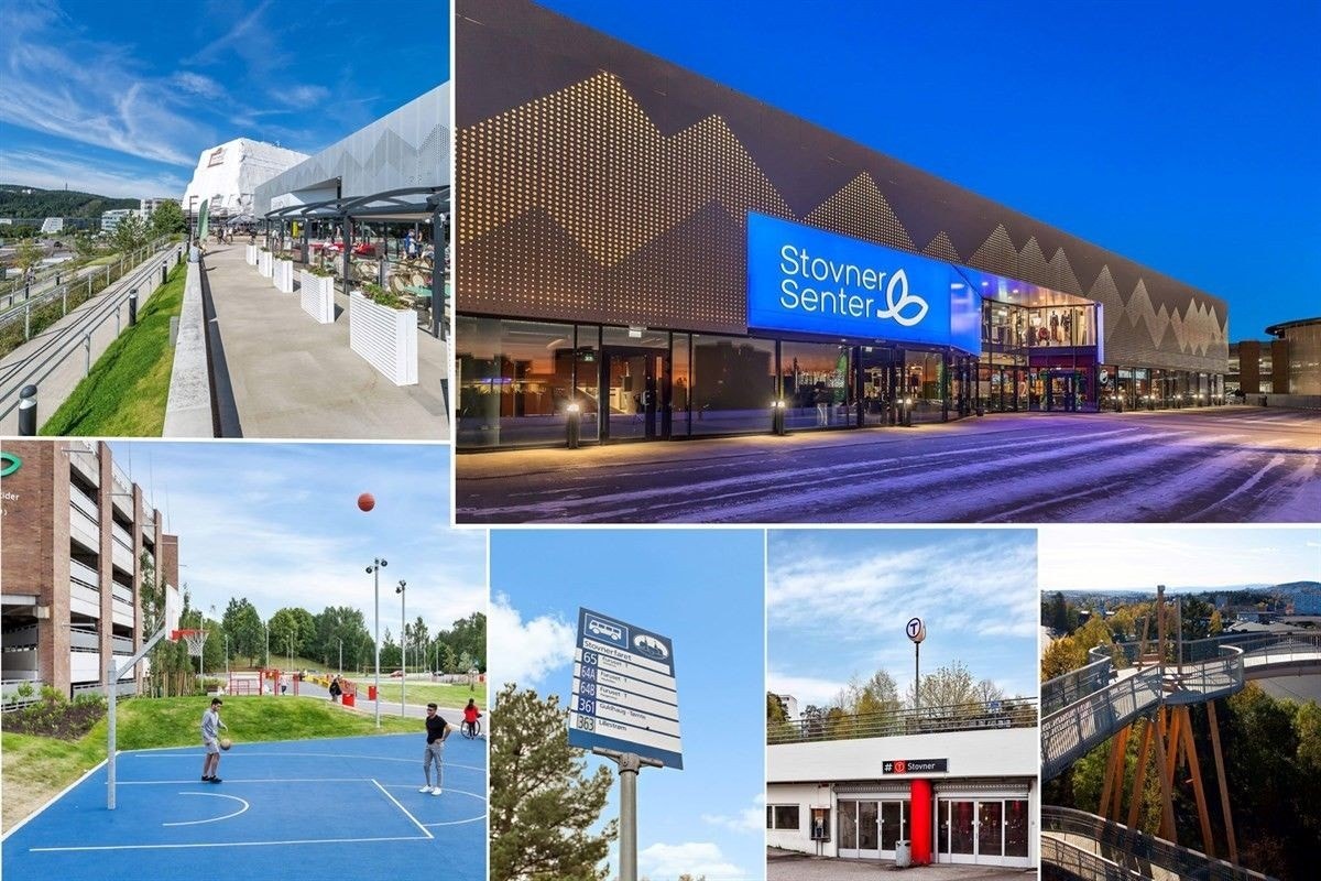 Kort vei til Norges største lokalsenter. Stovner Senter med mote, mat, trening, solrike uteserveringsplasser, ballpark, T-bane og en lang rekke busslinjer. Galleribilde