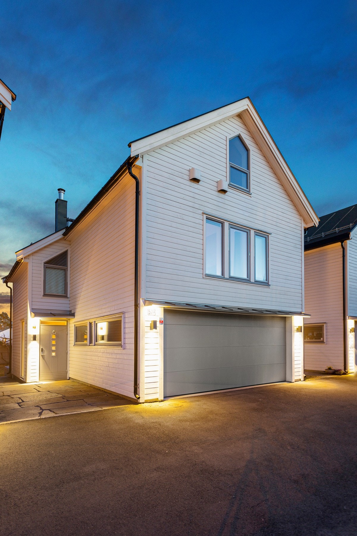 Fasade nord. Galleribilde