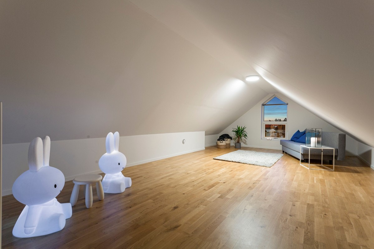 Loftstue. Galleribilde