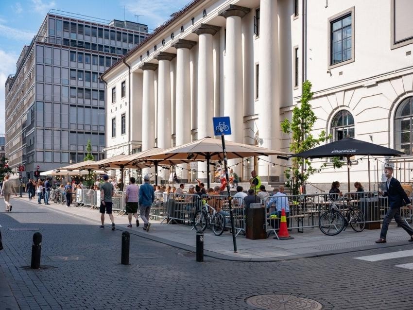 Torggata bad. Galleribilde