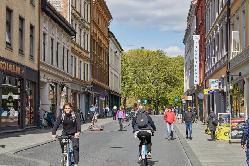 Torggata. Galleribilde