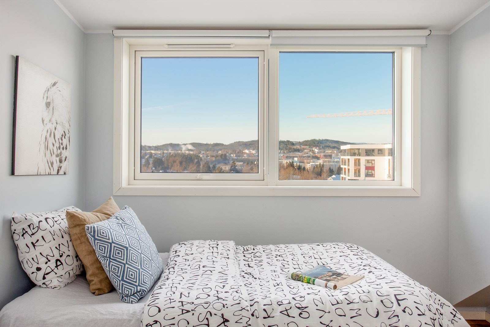 Det andre soverommet i andre etasje er på 11,5 m² Galleribilde