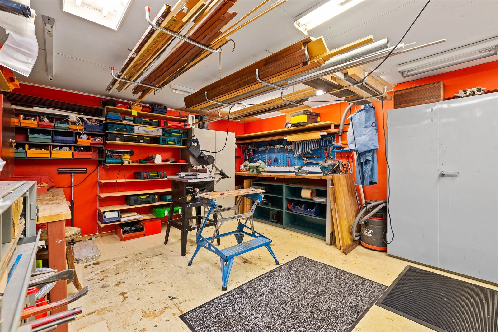 God bodplass i kjeller. Verksted/bod på 18,5 kvm. Galleribilde