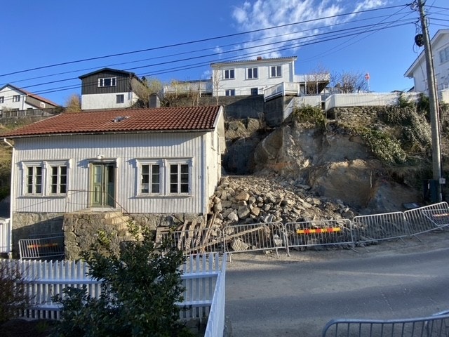 Hasdalsgata 8 - Grunnarbeidet på tomten er påbegynt Galleribilde