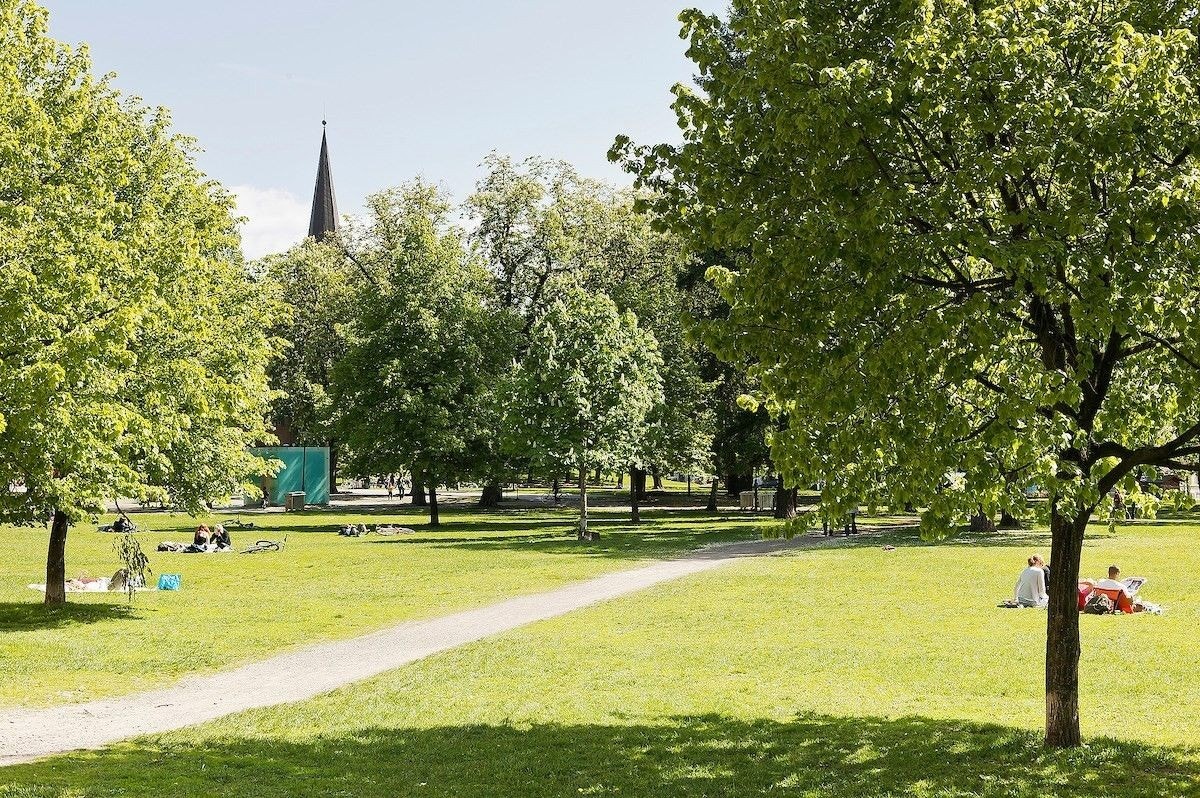 Sofienbergparken ligger like ved leiligheten Galleribilde