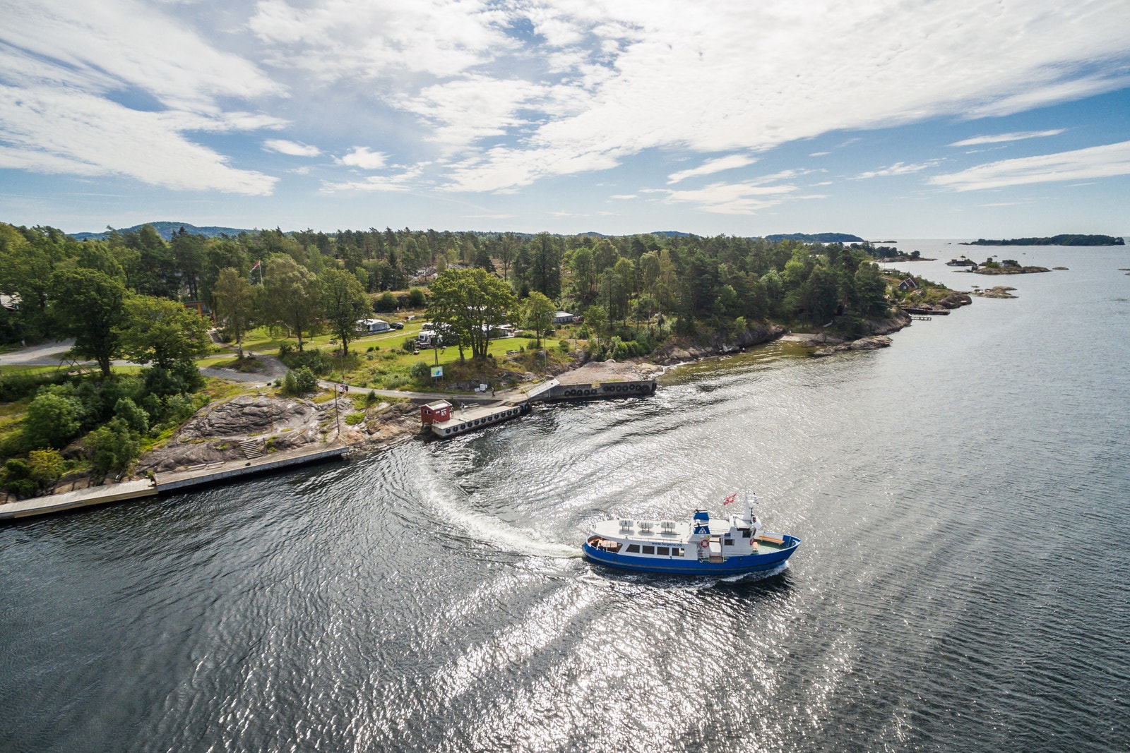 Passasjerferga til Brevik Galleribilde