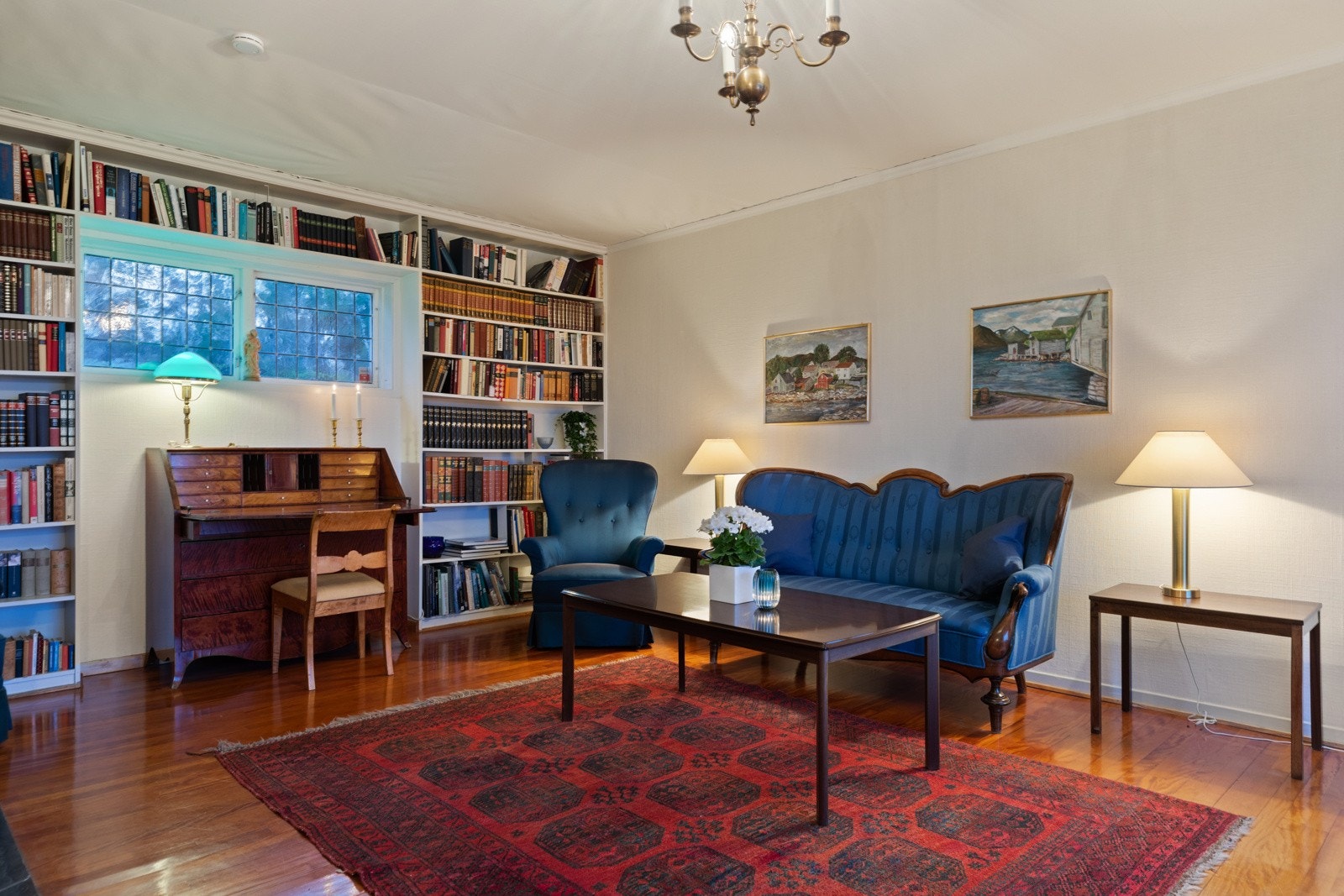 Godt bevarte detaljer i interiøret. Galleribilde