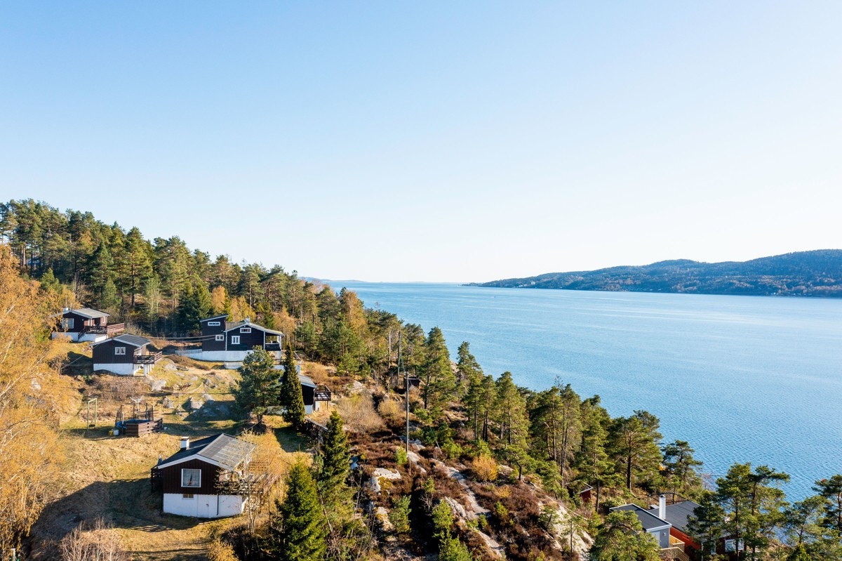 Et hyggelig hyttetun syd for Drøbak Galleribilde