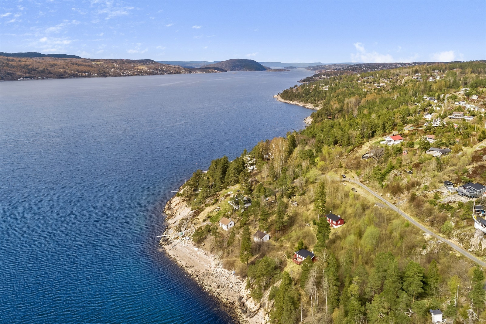 Utsikt mot Drøbak til høyre, og Hurum til venstre Galleribilde