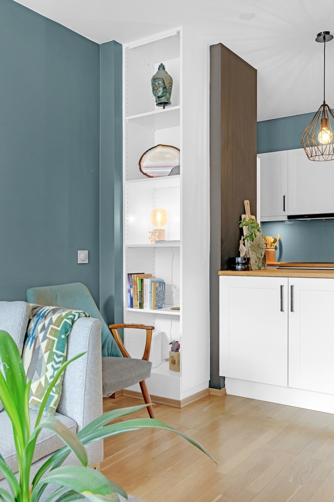 Detaljebilde stue. Galleribilde