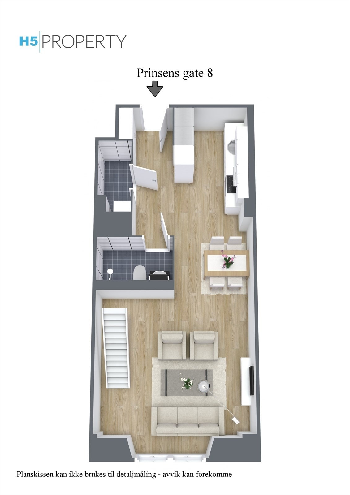 Planskisse Galleribilde