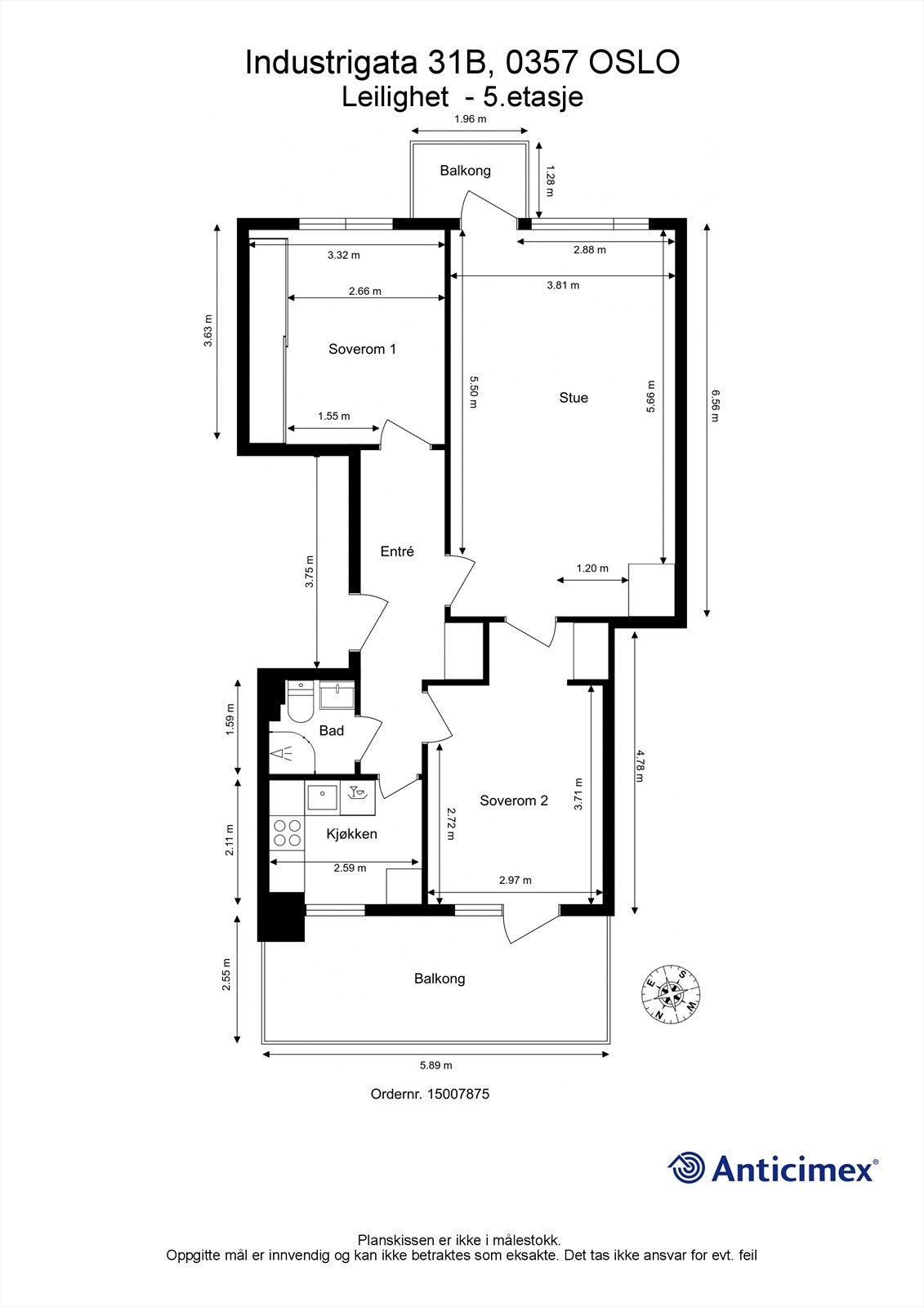 Plantegning. Galleribilde