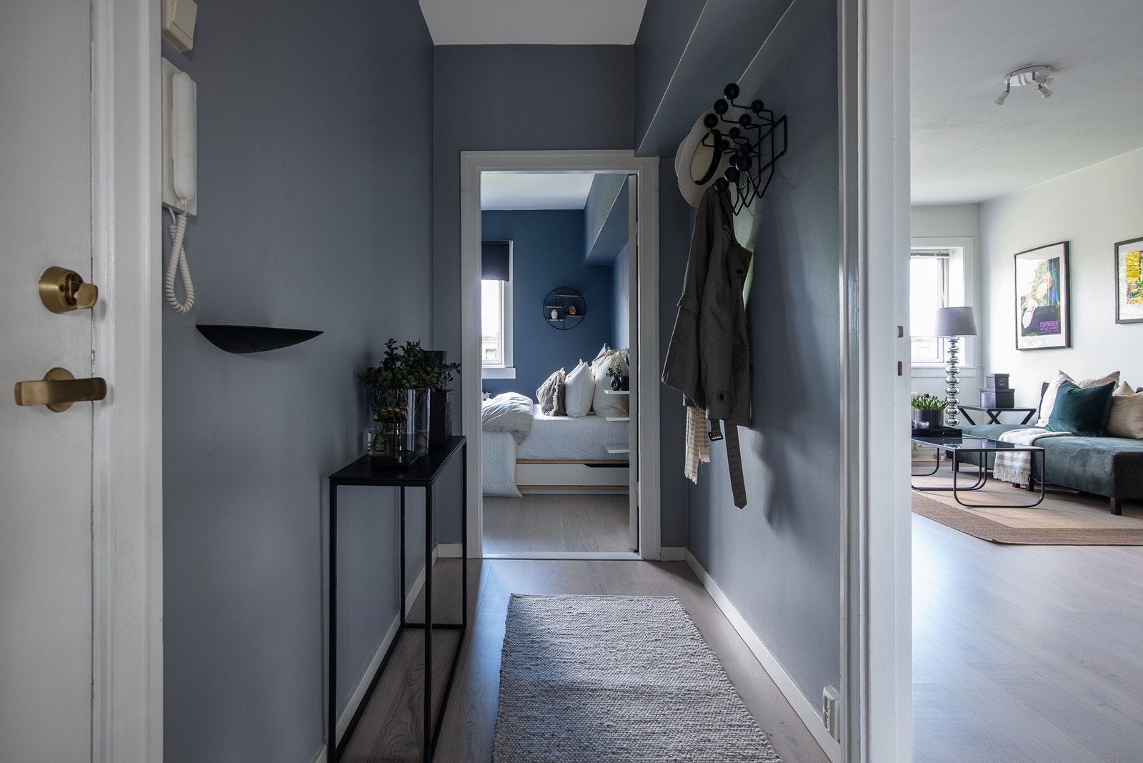 Praktisk entré. Galleribilde