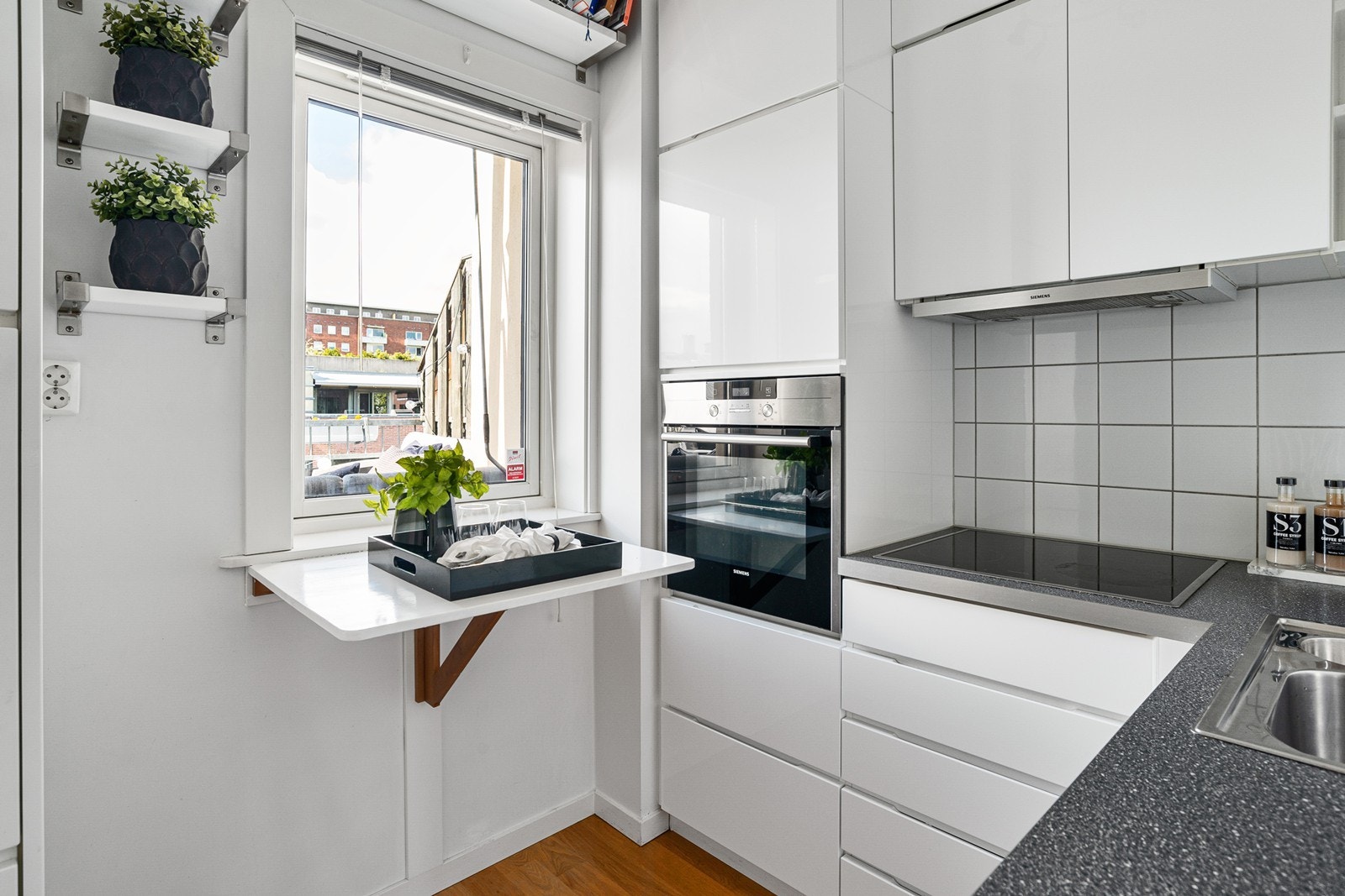 Smart løsning for spiseplass. Galleribilde