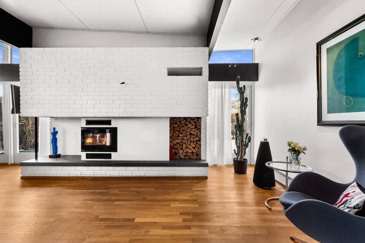 Murt peis definerer rommet og er et flott dekorelement Galleribilde