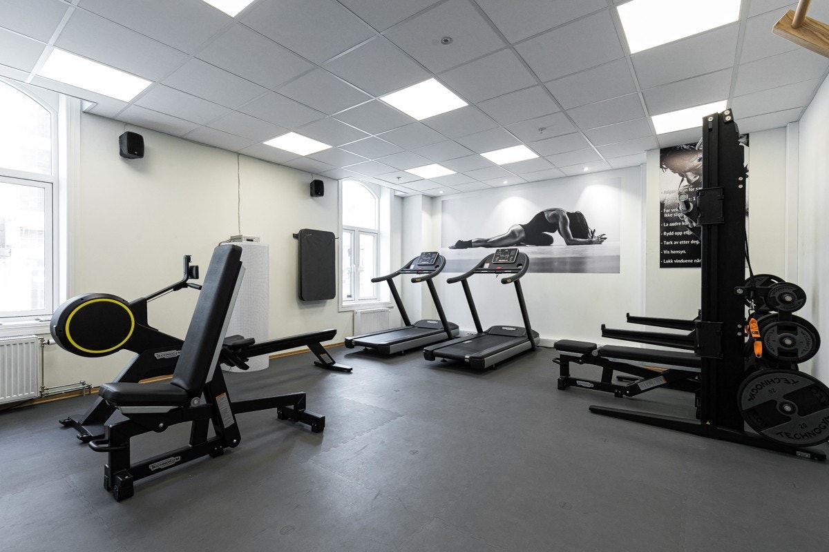 Pluss-konsept! - Felles treningsrom. Galleribilde