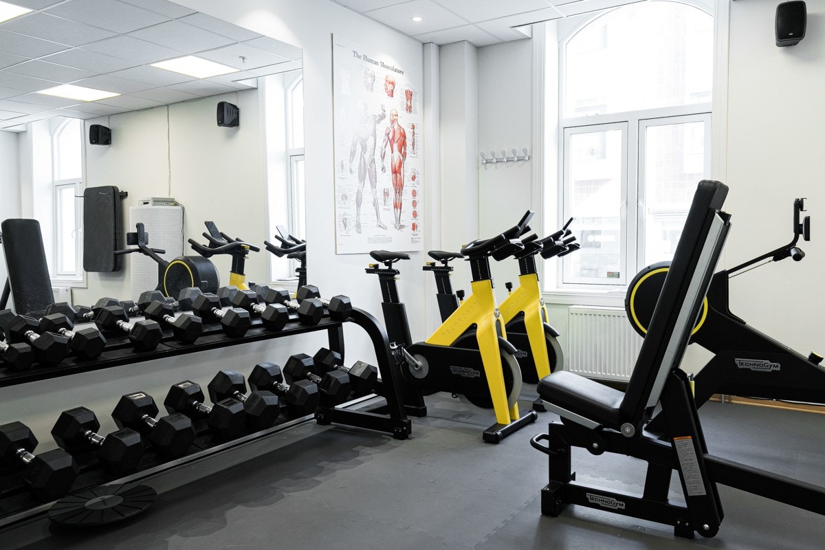 Pluss-konsept! - Felles treningsrom. Galleribilde