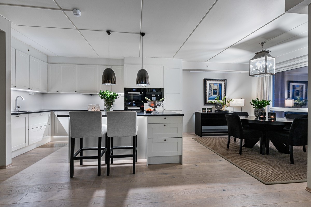 Øya har sitteplass til to personer, noe som legger til rette for enkel bevertning. Galleribilde