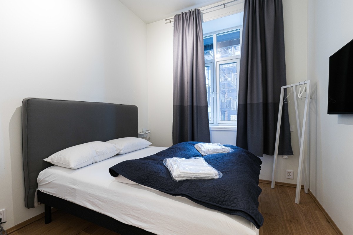 Pluss-konsept! - Det er to komplette hotellrom, slik at gjester kan komme på overnattingsbesøk. Galleribilde