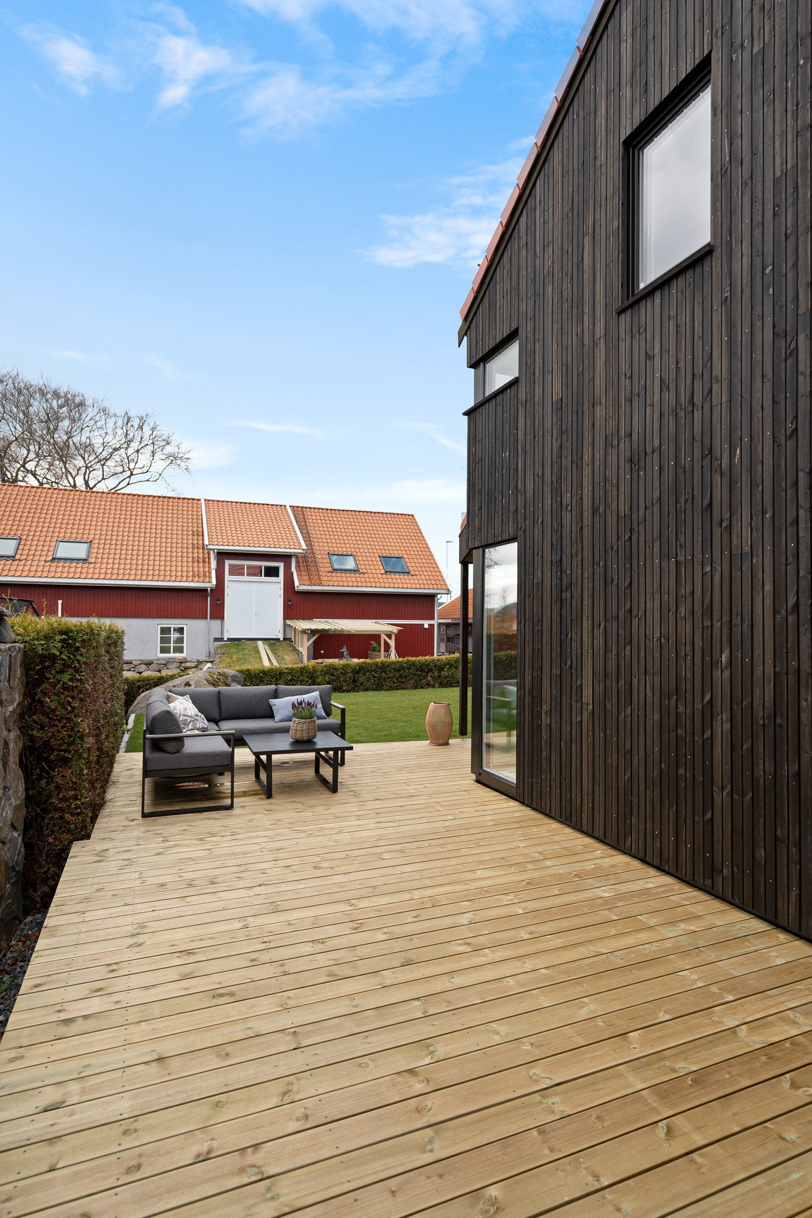 Markterrasse. Galleribilde