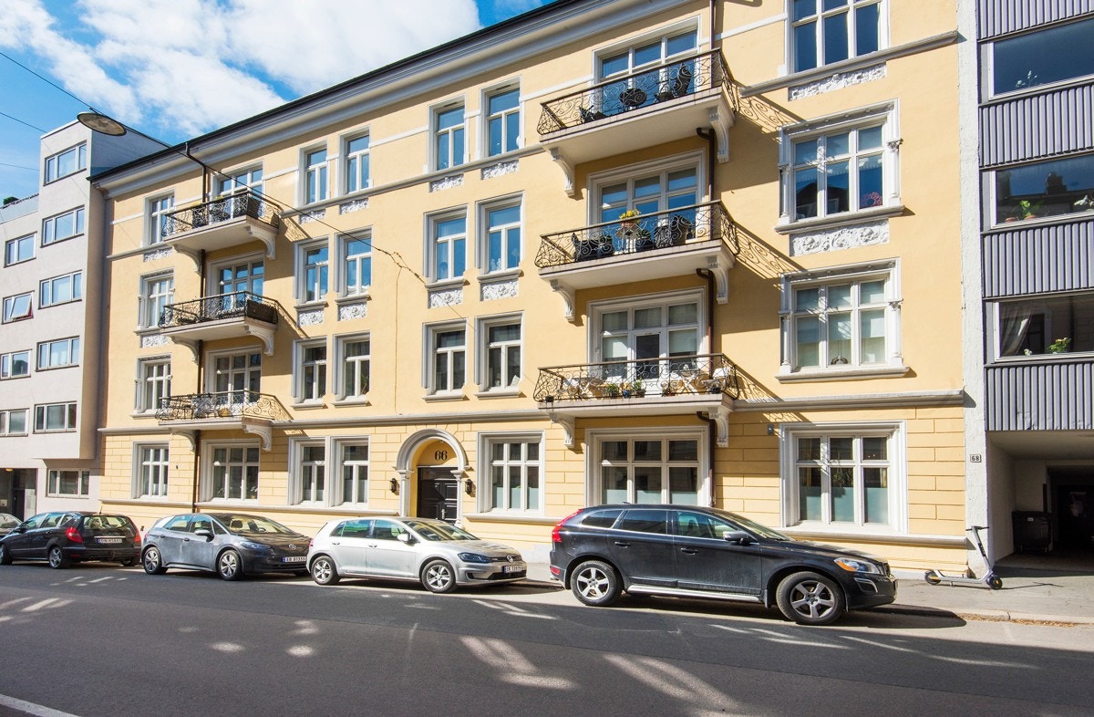 Fasade - Niels Juels gate 66 Galleribilde