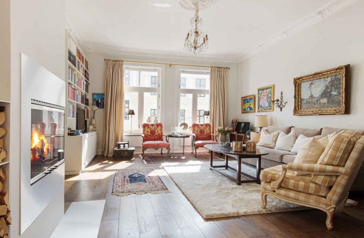 De klassiske detaljene er godt bevart. Galleribilde