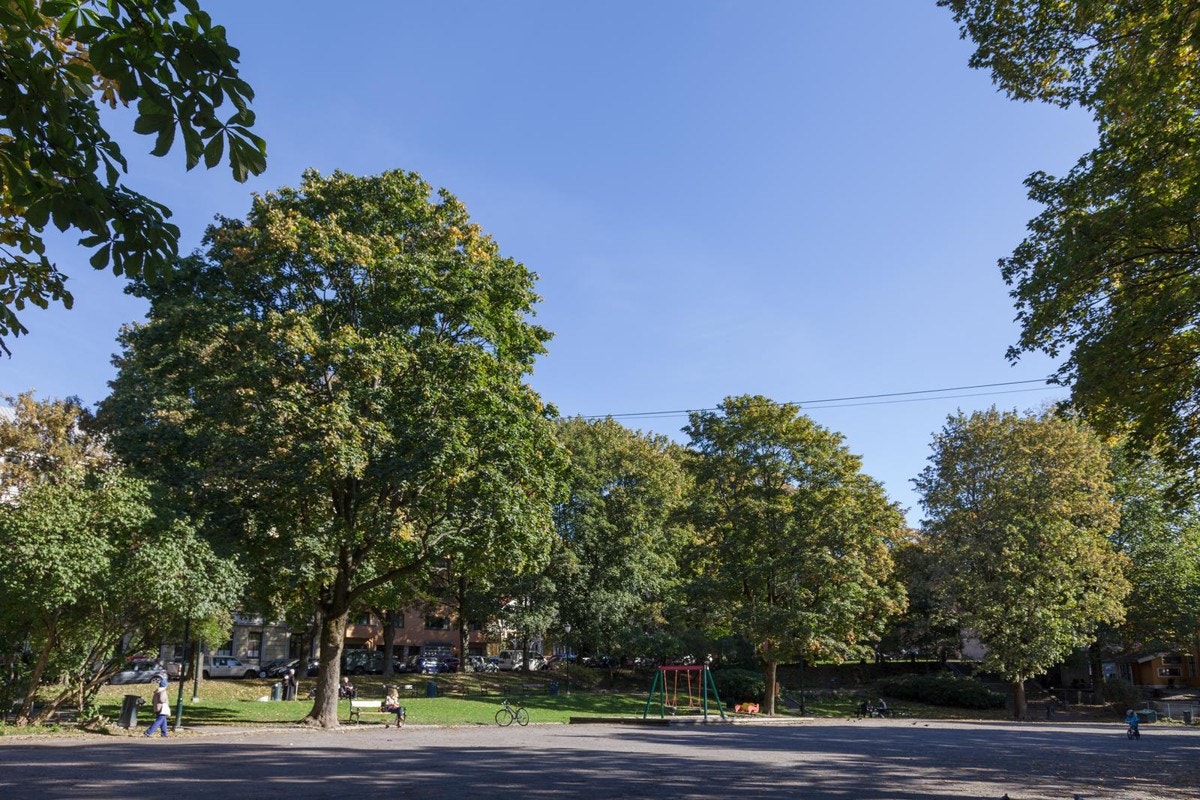 Vestkanttorvet kan by på stort antikk, kles og bruktmarked hver lørdag fra mars til desember Galleribilde